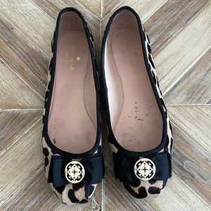 KATE SPADE Fontana Ballet Flats Leopard